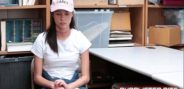  Stupid Shoplifting Girl Hidden-Cam Sex